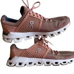 On Cloud Cloudswift Blush/Denim Women Running Sneakers Size 10.5
